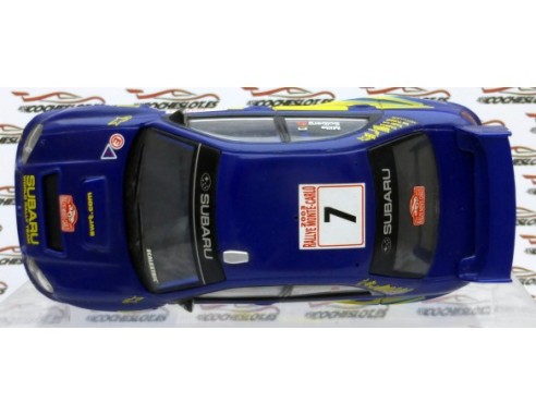 SUBARU IMPREZA  Nº7 WRC “RALLY PRO” ALTAYA  TECNITOYS