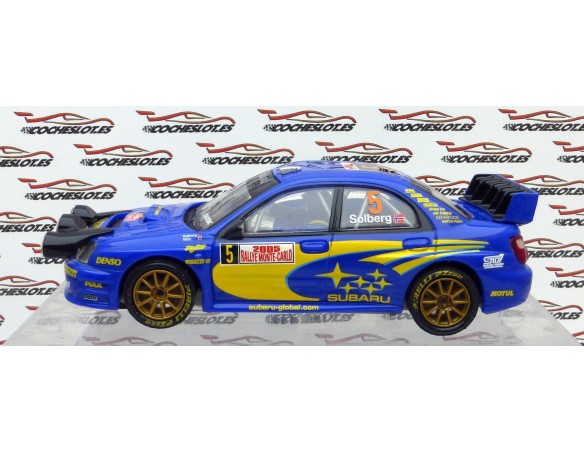 SUBARU IMPREZA WRC Nº5 RALLY MONTECARLO 2005 SOLBERG REF.6181 TECNITOYS