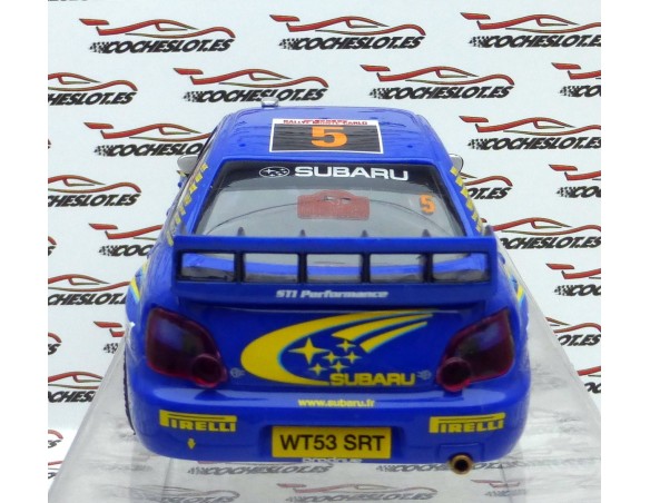SUBARU IMPREZA WRC Nº5 RALLY MONTECARLO 2005 SOLBERG REF.6181 TECNITOYS