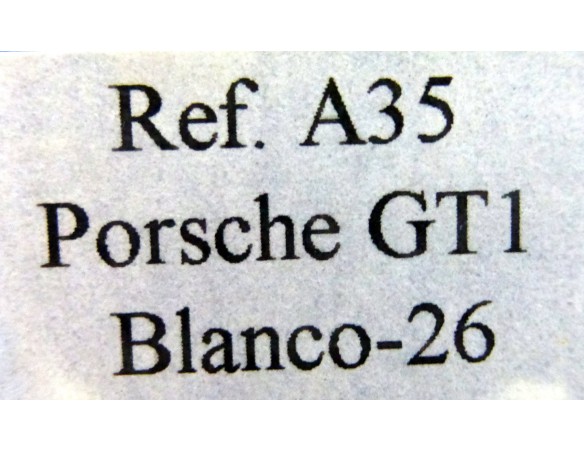 PORSCHE GT1   “3º Le Mans 96” BLANCO REF.A35 FLY