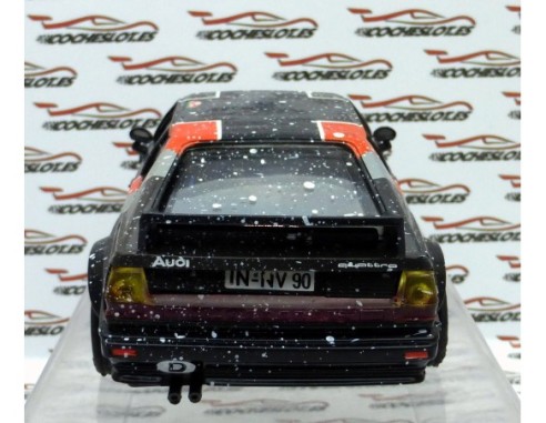 AUDI QUATTRO NEGRO EFECTO NIEVE REF.9062 TECNITOYS