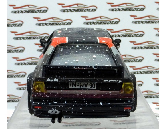AUDI QUATTRO NEGRO EFECTO NIEVE REF.9062 TECNITOYS