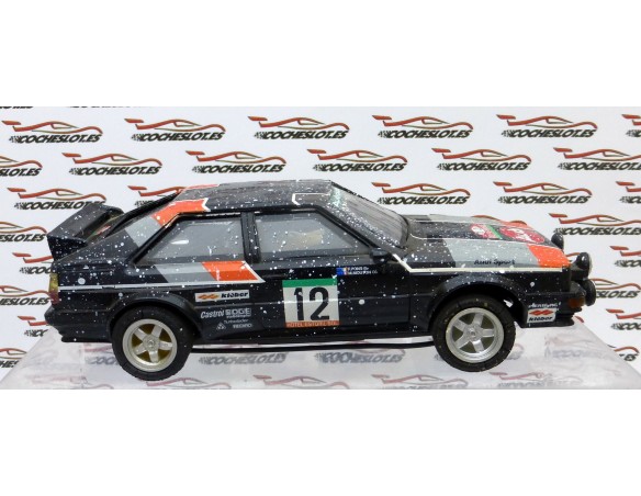AUDI QUATTRO NEGRO EFECTO NIEVE REF.9062 TECNITOYS