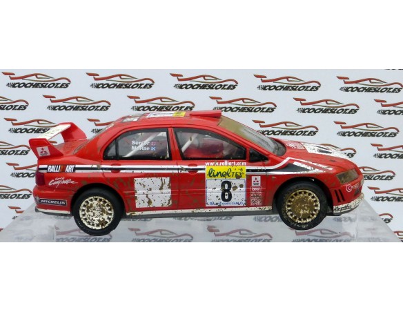 MITSUBISHI LANCER EVO 7 MONTECARLO 2002 EFECTO BARRO REF.8053 TECNITOYS