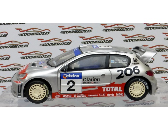 PEUGEOT 206 WRC “BICAMPEÓN MUNDIAL” REF.6125 TECNITOYS
