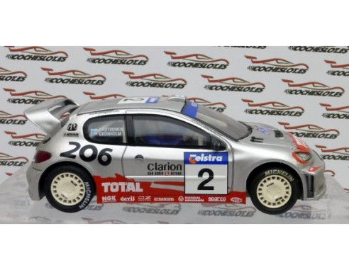 PEUGEOT 206 WRC “BICAMPEÓN MUNDIAL” REF.6125 TECNITOYS