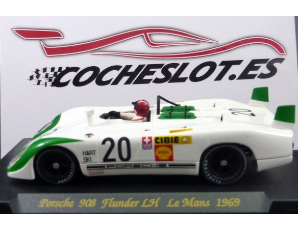 PORSCHE 908 FLUN. “Le Mans 69” BLANCO, VERDE REF.C47 FLY