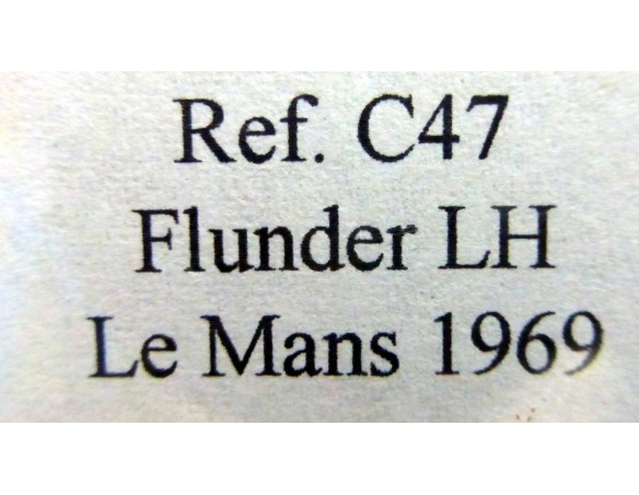 PORSCHE 908 FLUN. “Le Mans 69” BLANCO, VERDE REF.C47 FLY