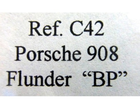 PORSCHE 908 FLUN. “Le Mans 71” AMARILLO VERDE REF.C42 FLY