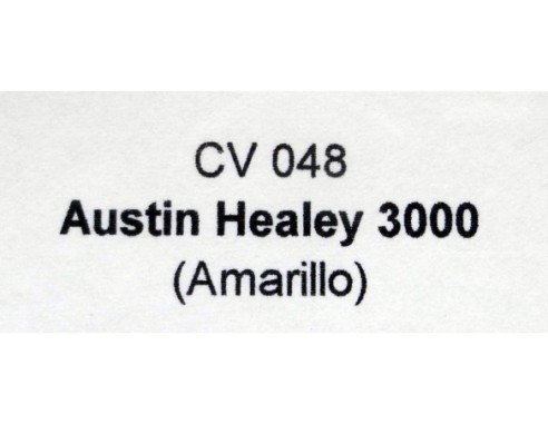 AUSTIN HEALEY 3000 AMARILLO REF.CV 048 PINK KAR