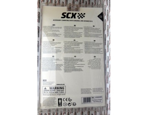 VALLA PARA PISTA RECTA DE 180mm SCX