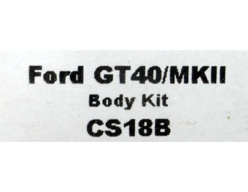 CARROCERIA FORD GT40/MKII KIT REF.CS18B SLOT.IT