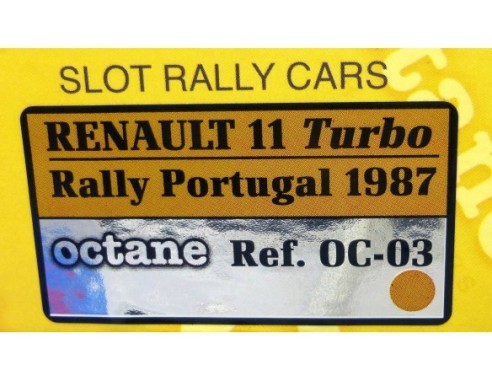 RENAULT 11 TURBO RALLY PORTUGAL 1987 REF.OC-03 OCTANE