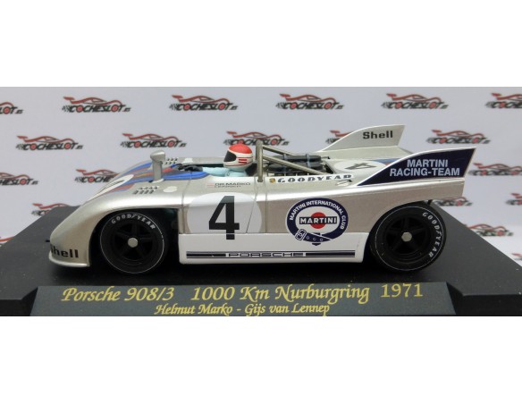 PORSCHE 908 / 3 1000 km nurburgring 1971 PLATA MARTINI REF.C63 FLY