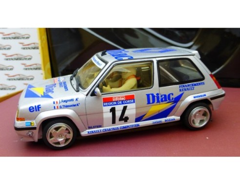 RENAULT SUPER 5 TOUR DE CORSE 1990 DIAC REF,OC-04 OCTANE