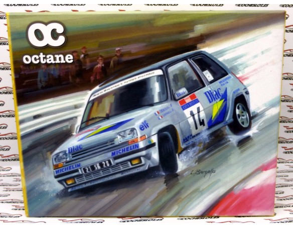 RENAULT SUPER 5 TOUR DE CORSE 1990 DIAC REF,OC-04 OCTANE