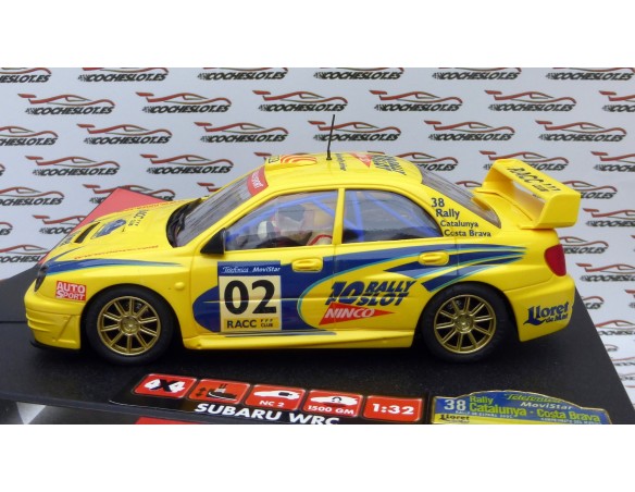 SUBARU WRC RALLY COSTA BRAVA OFICIAL DRIVER REF.50257 NINCO