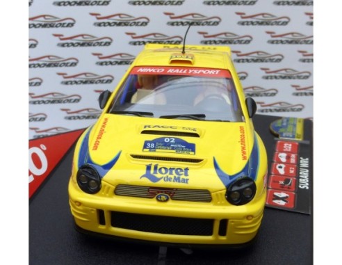 SUBARU WRC RALLY COSTA BRAVA OFICIAL DRIVER REF.50257 NINCO