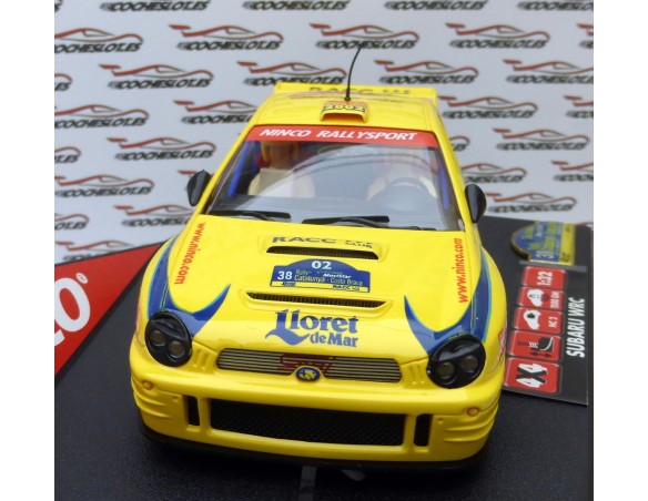 SUBARU WRC RALLY COSTA BRAVA OFICIAL DRIVER REF.50257 NINCO