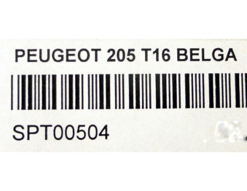 PEUGEOT 205 T16 BELGA REF.SPT00504 SPIRIT