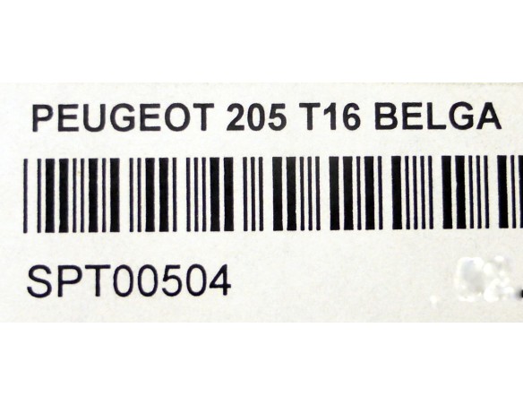 PEUGEOT 205 T16 BELGA REF.SPT00504 SPIRIT