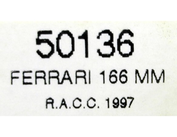 FERRARI 166 MM R.A.C.C 1997 REF.50136 NINCO