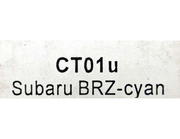 SUBARU BRZ CYAN REF.CTO1u POLICAR