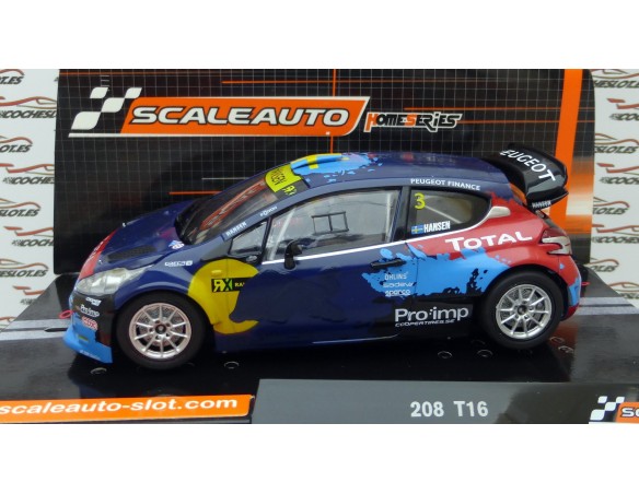 PEUGEOT 208 WRX ISTANBUL 2014 REF.SC6196 SCALEAUTO