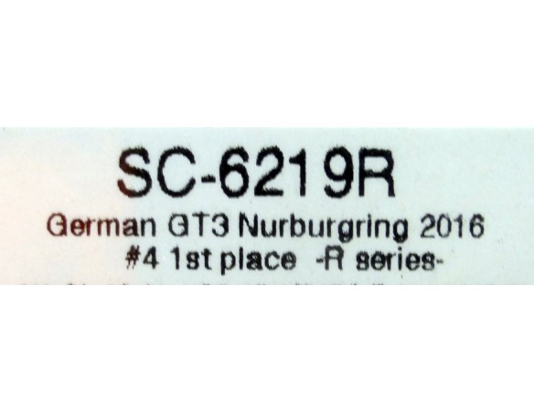 AMG GT3 NURBURGRING 2016 REF.6219R SCALEAUTO