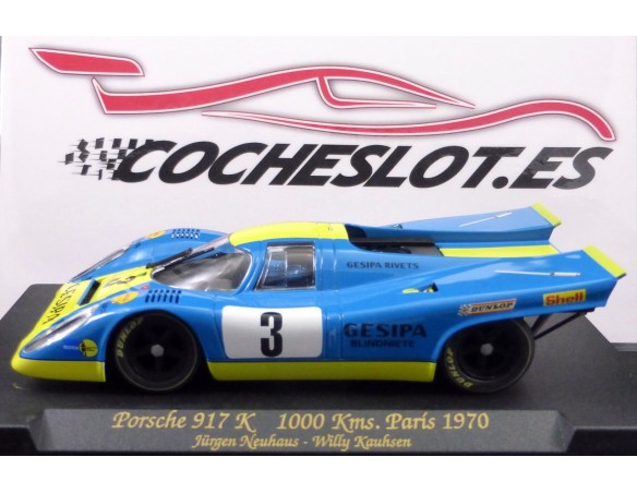 PORSCHE 917K PARIS 1970 AZUL REF.C83 FLY