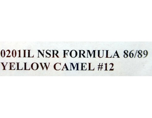 FORMULA 1 86/89 YELLOW CAMEL Nº12 REF.0201IL NSR
