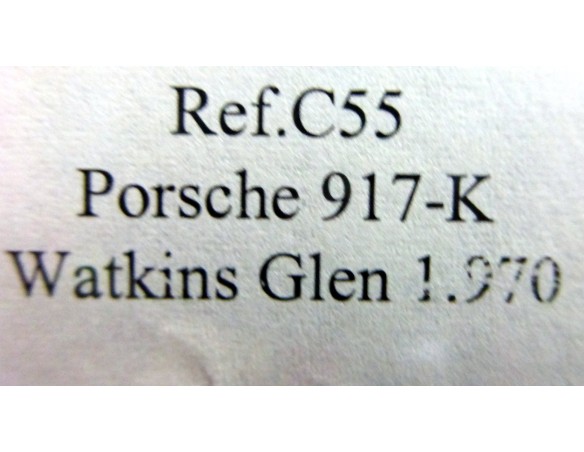 PORSCHE 917 K “Watkins Glen 70” AZUL Y VERDE REF.C55 FLY