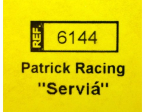F-1 PATRICK RACING “SERVIÁ” REF.6144 TECNITOYS