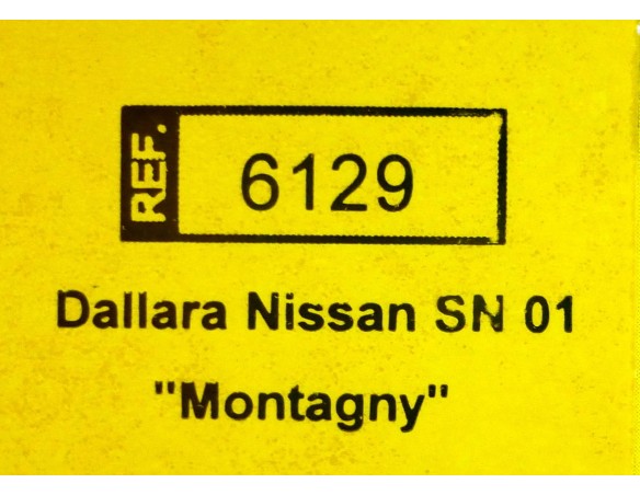 DALLARA NISSAN SN 01 MONTAGNY REF.6129 TECNITOYS