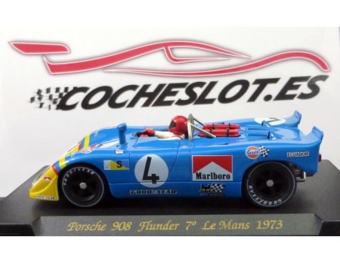 PORSCHE 908 FLUN. “Le Mans 73” AZUL AMARILLO MARLBORO REF.C45 FLY