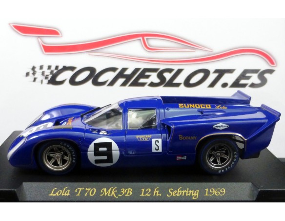 LOLA T70 MK III B “Sebring 69” AZUL Nº 9 REF.C37 FLY