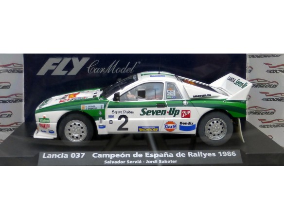 LANCIA 037 CAMPEON DE ESPAÑA  DE RALLYES 1986 A991 REF.88148 FLY