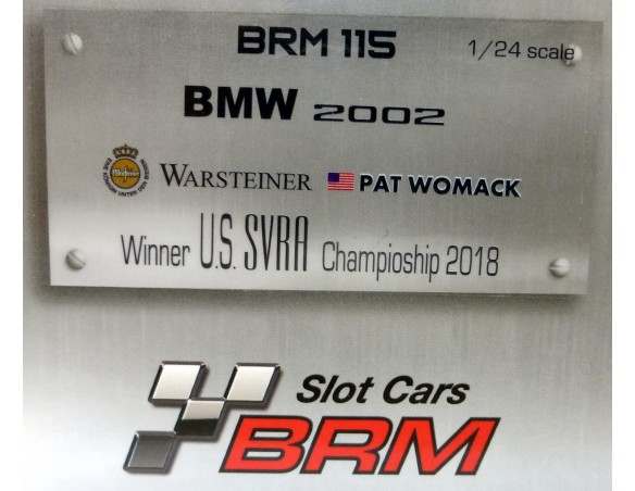 BMW 2002 SCALE 1/24 REF.115 BRM