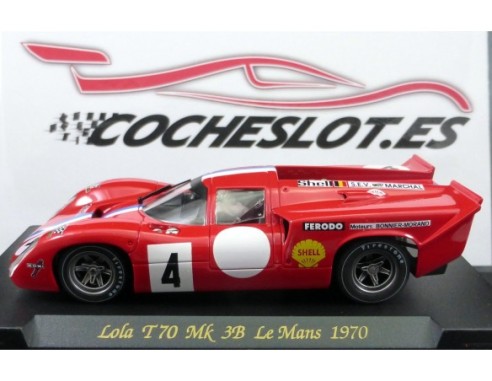 LOLA T70 MK III B “Le Mans 70”ROJO REF.C34 FLY