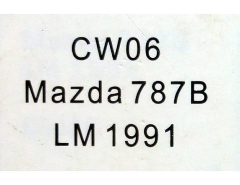MAZDA 787B LM 1991 REF.CW06 SLOT.IT
