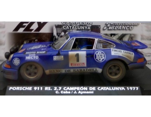 PORSCHE 911 RS 2.7 CAMPEON DE CATALUÑA 1977 SUCIO REF.E2018AR FLY