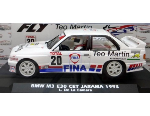 BMW M3 E30 CET JARAMA 1993 TEO MARTIN Nº20 REF.E2040 FLY