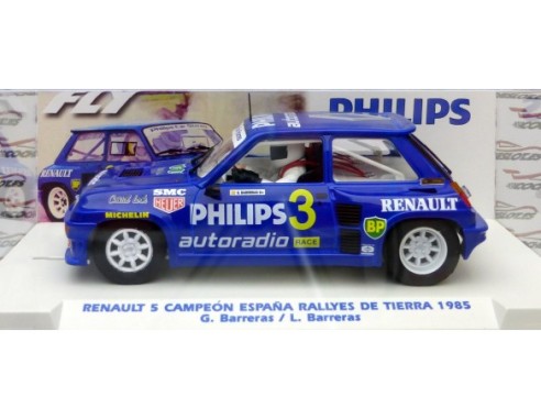 RENAULT 5 CAMPEON ESPAÑA RALLYES DE TIERRA 1985 REF.E2035 FLY