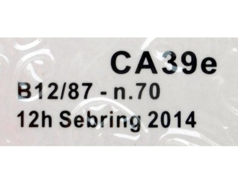 LOLA B12/80 12H SEBRING 2014 REF.CA39e SLOT.IT