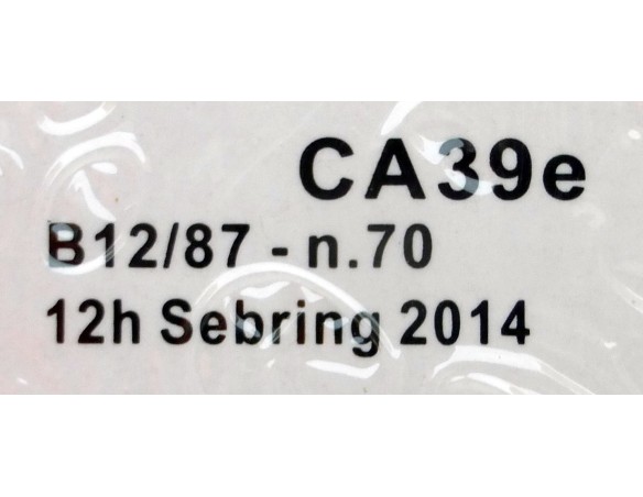 LOLA B12/80 12H SEBRING 2014 REF.CA39e SLOT.IT