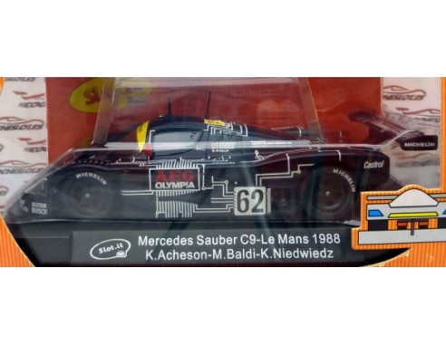 MERCEDES SAUBER C9 Nº62 LE MANS 1988 REF.CA06D SLOT.IT