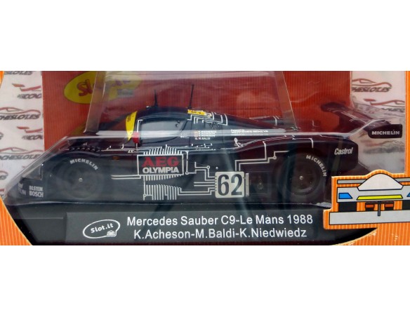 MERCEDES SAUBER C9 Nº62 LE MANS 1988 REF.CA06D SLOT.IT