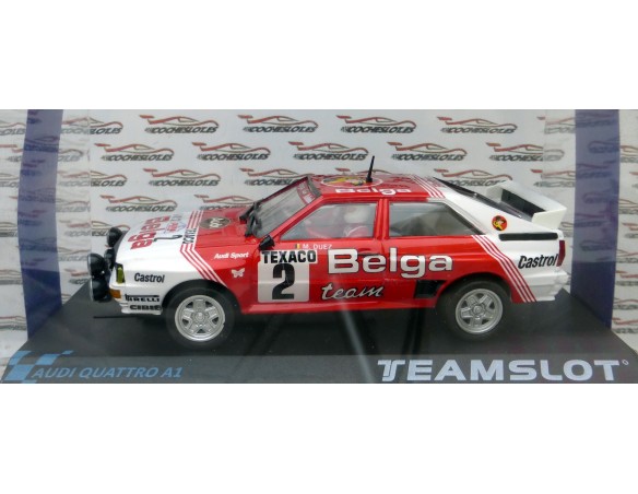 AUDI QUATTRO A1 BOUCLES DE SPA83 REF.12303 TEAM SLOT