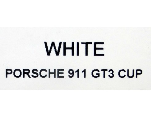 PORSCHE 911 GT3 CUP WHITE SIN REFERENCIA TECNITOYS