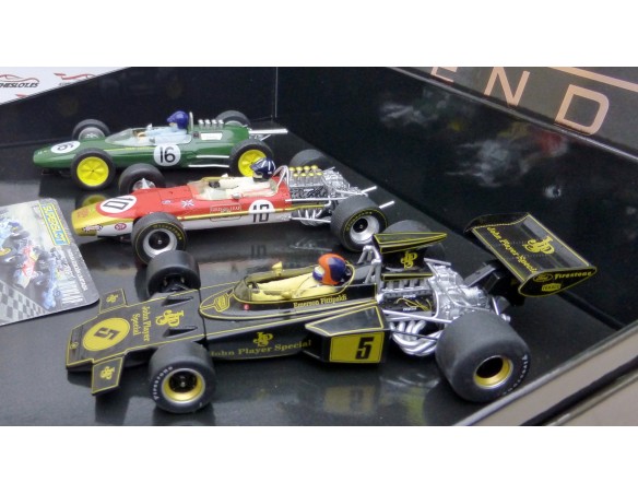 TEAM LOTUS TRIPLE PACK THE GENIUS OF COLIN CHAPMAN REF.H4184A SUPERSLOT